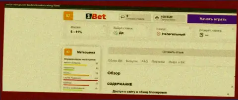 1 Бет - это ЕЩЕ ОДИН ЖУЛИК !!! Ваши средства под угрозой воровства (обзор махинаций)