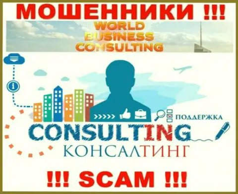 World Business Consulting занимаются сливом наивных людей, а Консалтинг всего лишь прикрытие