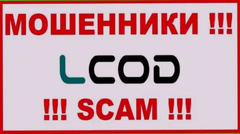 Логотип МОШЕННИКОВ LCod