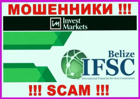 InvestMarkets беспрепятственно отжимает средства доверчивых клиентов, ведь его прикрывает мошенник - IFSC