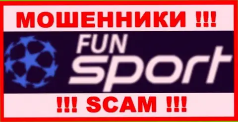 Логотип ОБМАНЩИКА Fun Sport Bet