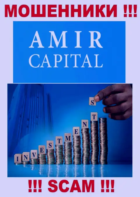 Не отдавайте деньги в AmirCapital, направление деятельности которых - Инвестиции