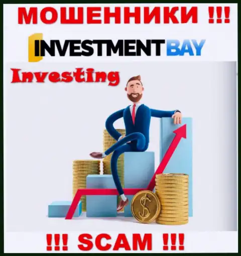 Не стоит верить, что сфера работы Инвестмент Бэй - Investing легальна - это развод