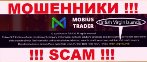 Mobius-Trader безнаказанно разводят лохов, потому что пустили корни на территории Британские Виргинские острова
