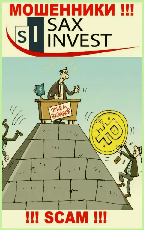 SaxInvest не вызывает доверия, Investments это конкретно то, чем занимаются эти internet воры