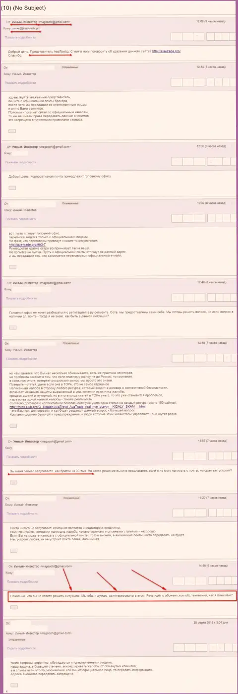 Мошенники из Ава Трейд на этот раз посредством подкупа решили избавиться от материала об их деяниях
