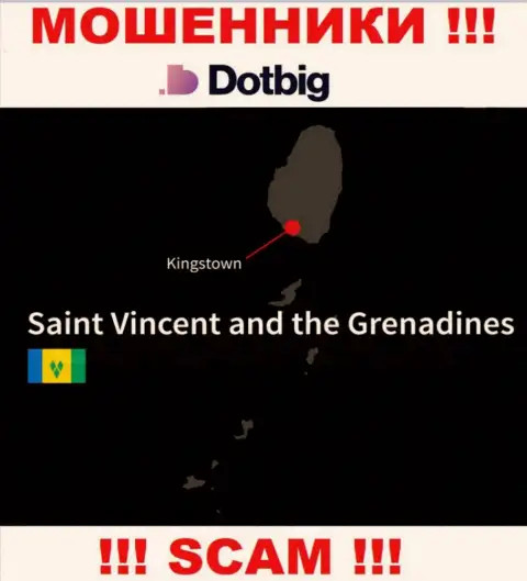 DotBig имеют офшорную регистрацию: Kingstown, St. Vincent and the Grenadines - будьте осторожны, мошенники