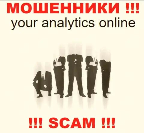 YourAnalytics являются мошенниками, в связи с чем скрыли сведения о своем руководстве