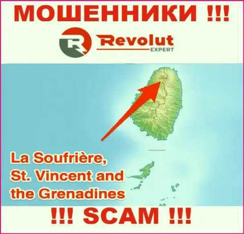 Контора РеволютЭксперт - это мошенники, базируются на территории St. Vincent and the Grenadines, а это офшорная зона