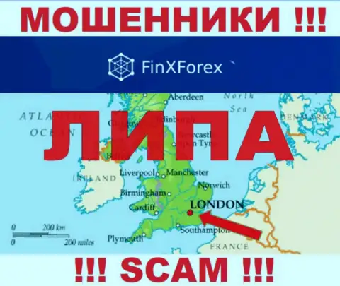 Ни одного слова правды относительно юрисдикции FinXForex Com на сайте конторы нет это кидалы