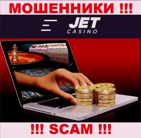 Jet Casino оставляют без денег наивных клиентов, действуя в направлении Онлайн-казино