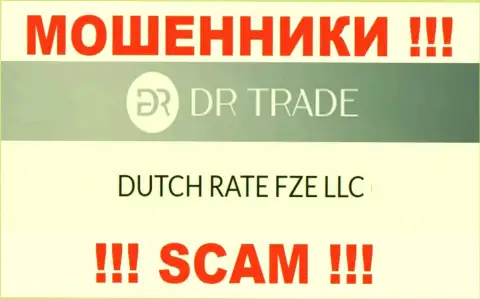 DR Trade как будто бы управляет компания Датч Рейт Фзе ЛЛК