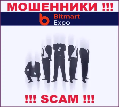 Bitmart Expo работают однозначно противозаконно, сведения о руководстве скрывают