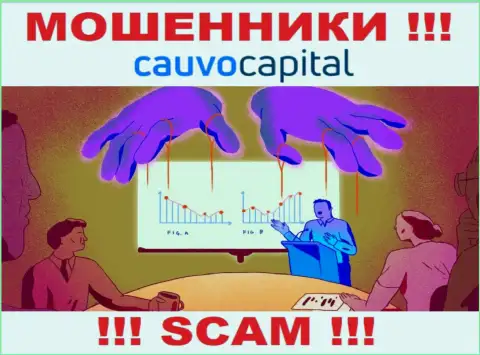 Весьма опасно соглашаться связаться с интернет кидалами Cauvo Capital, прикарманивают вложенные деньги