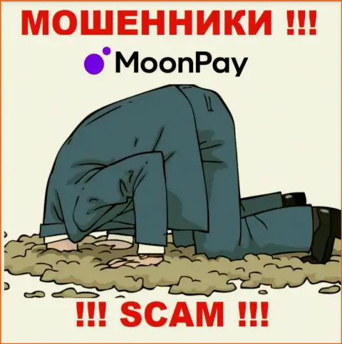 На сайте махинаторов Moon Pay нет ни слова о регуляторе данной организации !!!