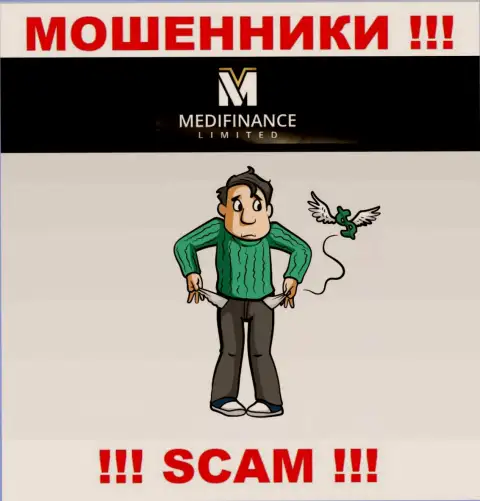 Вся деятельность MediFinance Limited ведет к одурачиванию людей, т.к. они internet мошенники