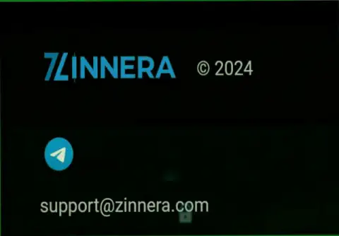 Электронный адрес биржевой организации Zinnera