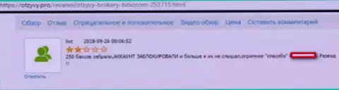 BitXC - это еще одни лохотронщики на международном валютном рынке Forex, так пишет создатель представленного реального отзыва