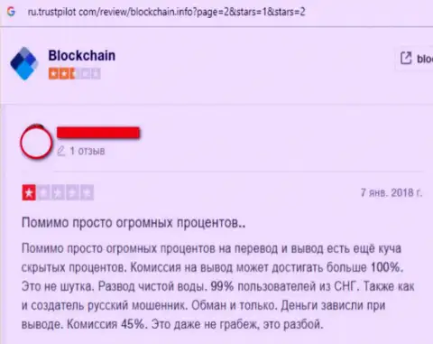 Blockchain - это лохотронный криптовалютный кошелек, будьте крайне бдительны (критичный отзыв)